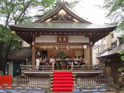 馬橋稲荷神社演奏