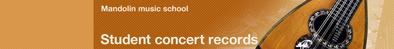 Student concert records